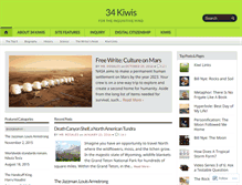 Tablet Screenshot of 34kiwis.org